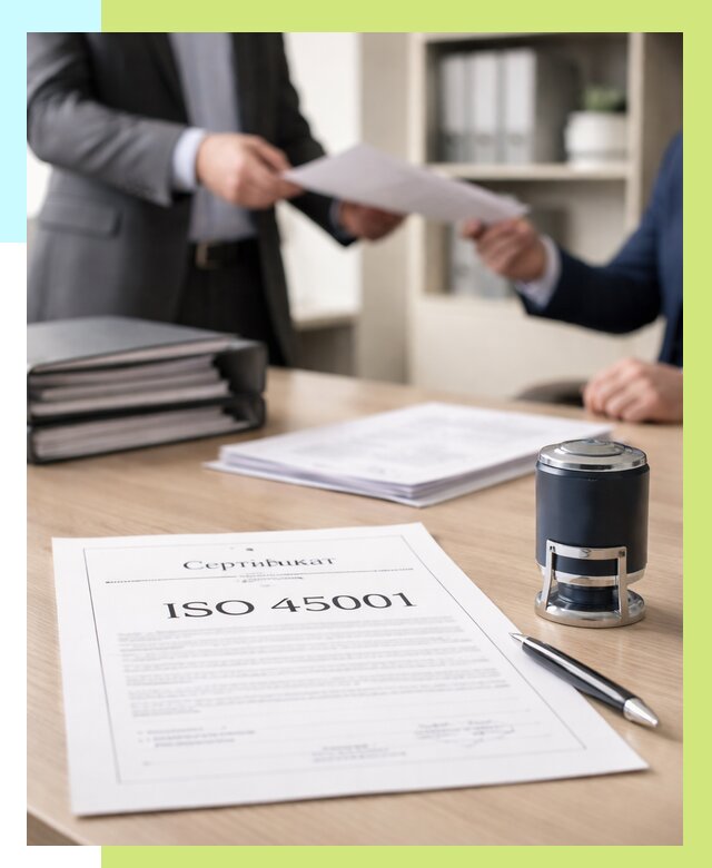 Сертификат ISO 45001 в Благовещенске под ключ от 45707 р. | Сертэкс
